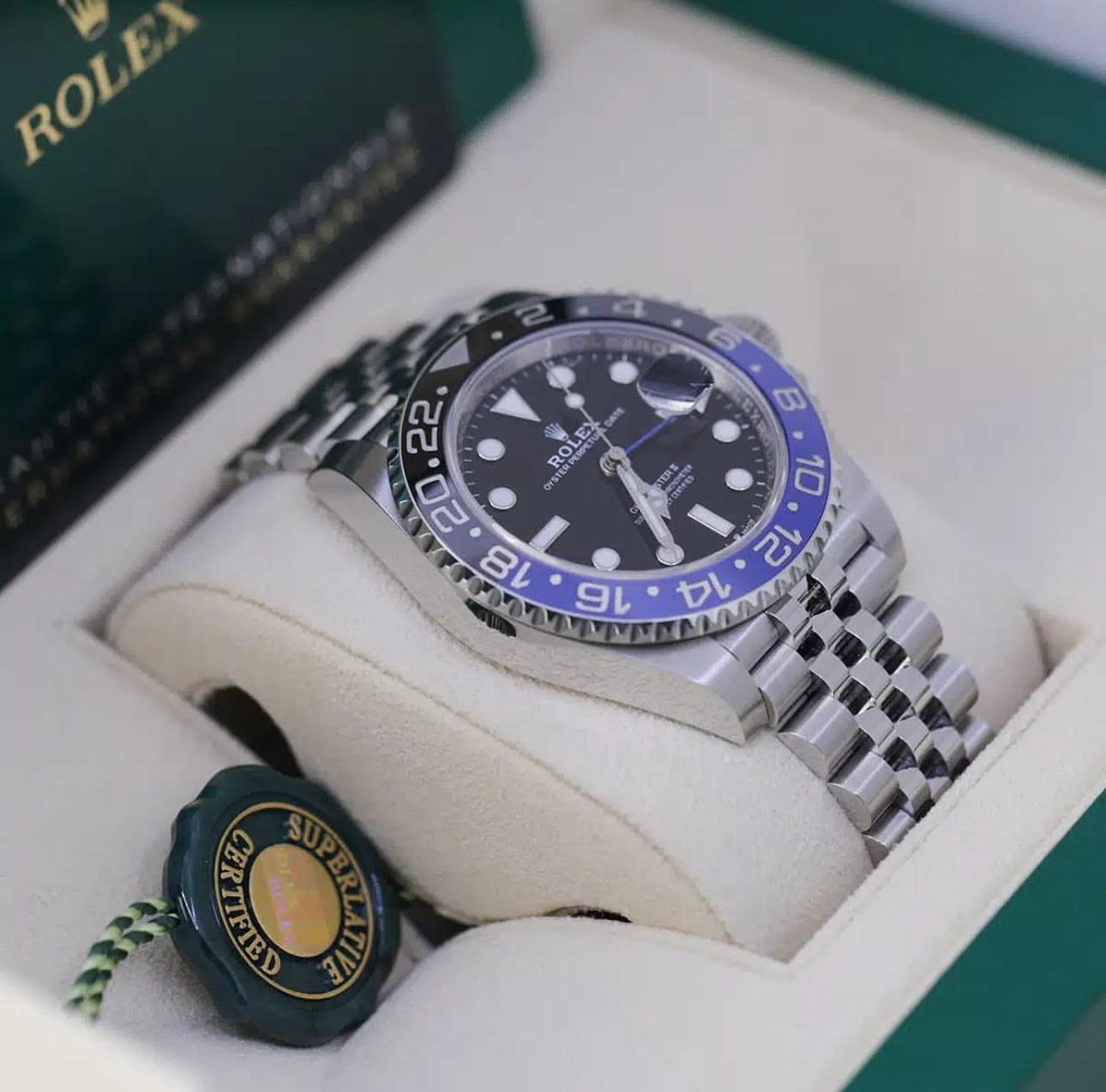 Rolex GMT-Master II Ref. 126710BLNR